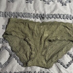 Lace Olive Green Panties